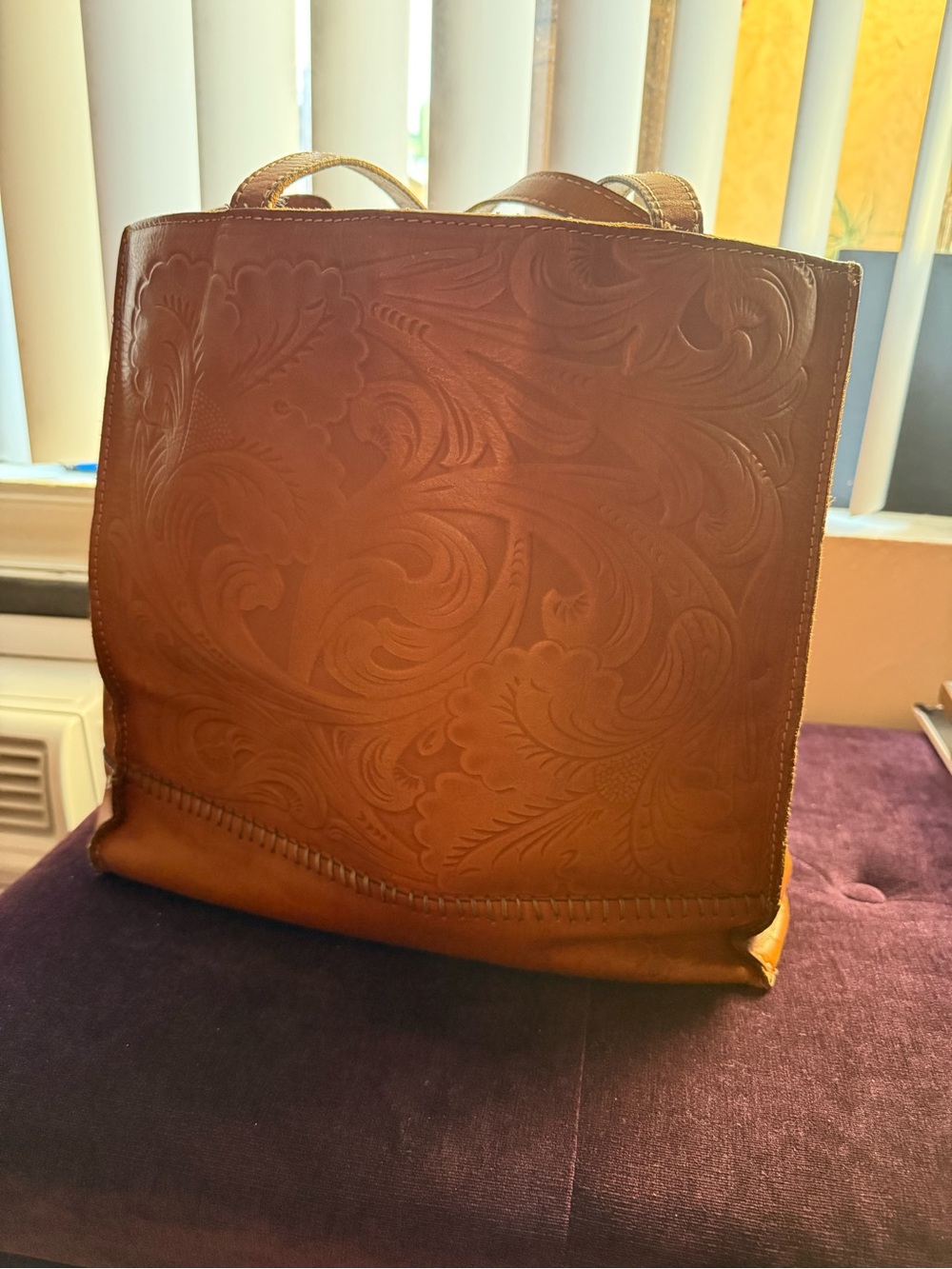 SOLD SOLD SOLD Patricia Nash Embossed Tote Bag